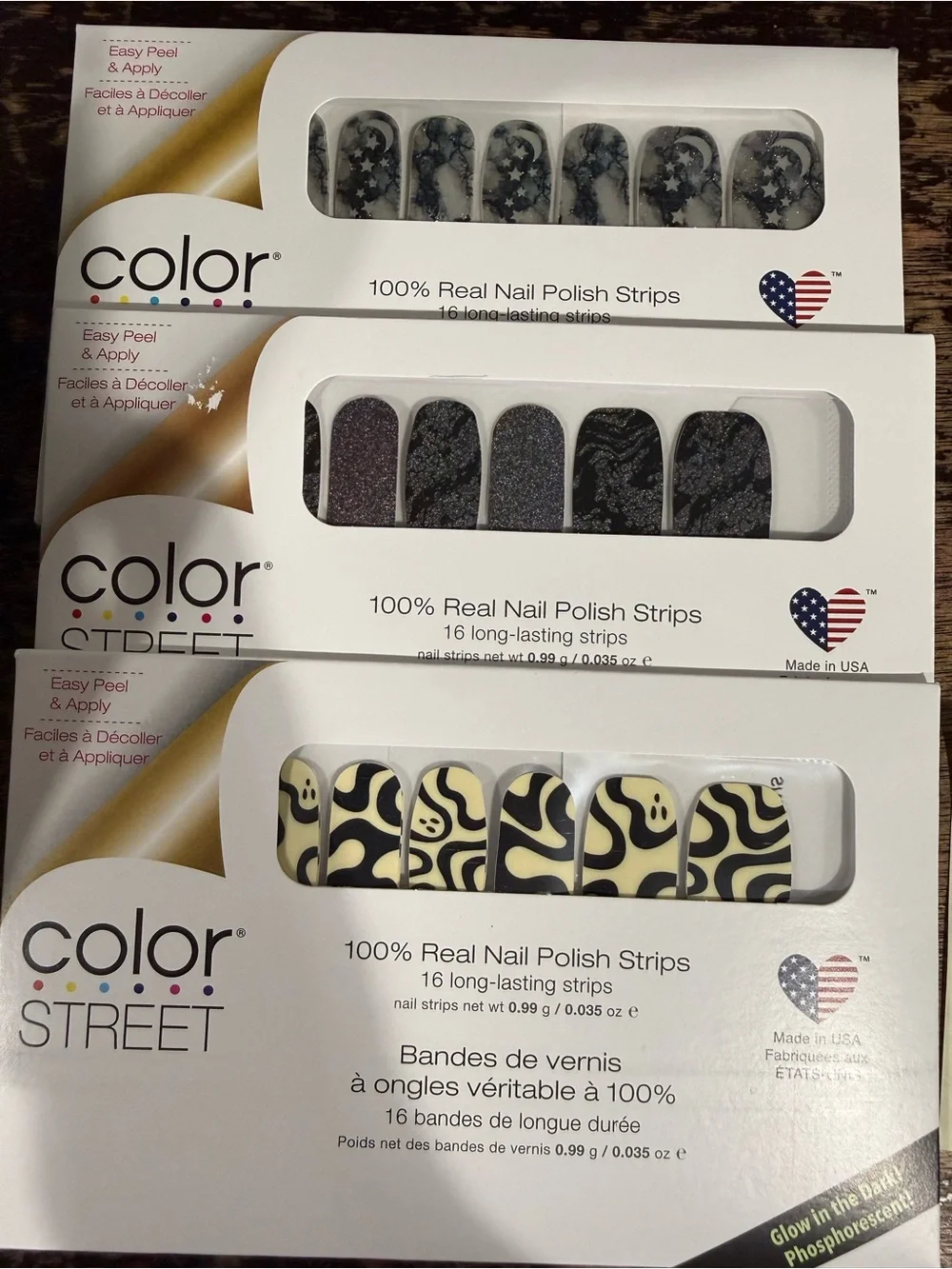 Color Street Nail Polish Strips Halloween bundle (4)
